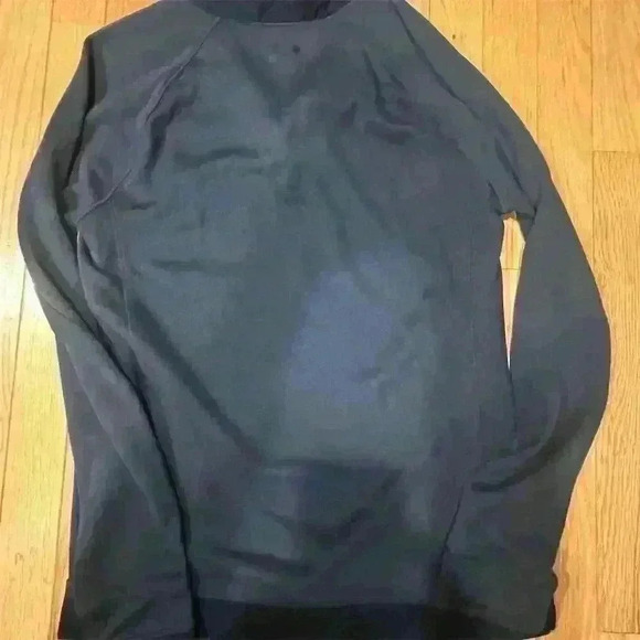 Under Armour ColdGear Kids XL Blue Mock Neck Half-Zip Long Sleeve Shirt Unisex - Picture 4 of 4